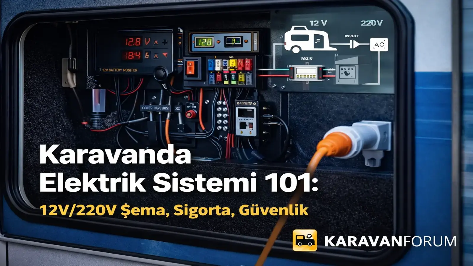 karavan elektrik sistemi