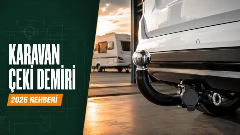 Karavan çeki demiri montajı ve ruhsata işletme işlemleri